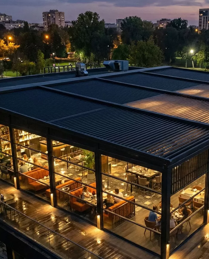 Alüminyum Pergola, Akıllı Cam Sistemleri